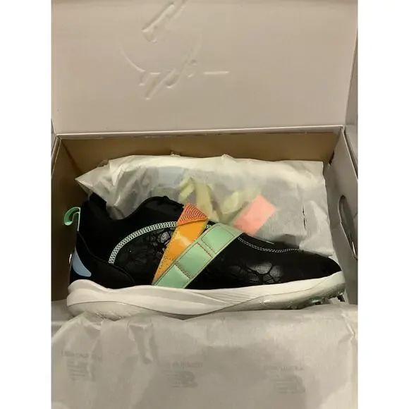 New Balance FuelCell Lindor 2 Baseball Cleats Size 11.5 Black Orange NIB - Picture 7 of 7